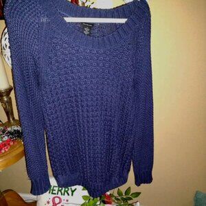 Calvin Klein Jeans Beautiful Blue Sweater Large